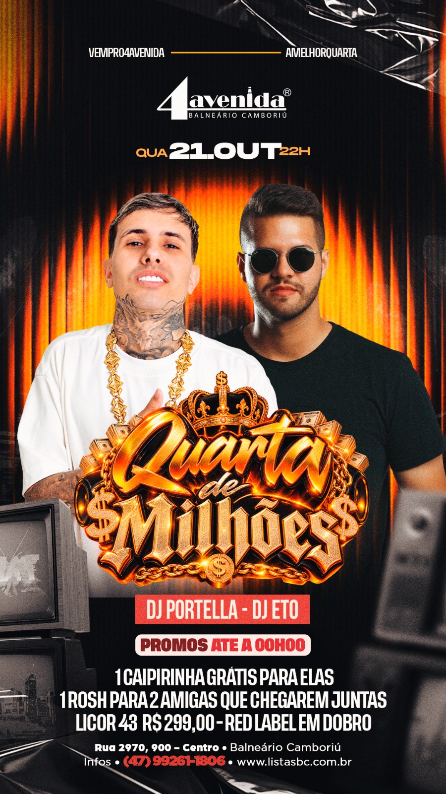 QUARTA DE MILHOES
