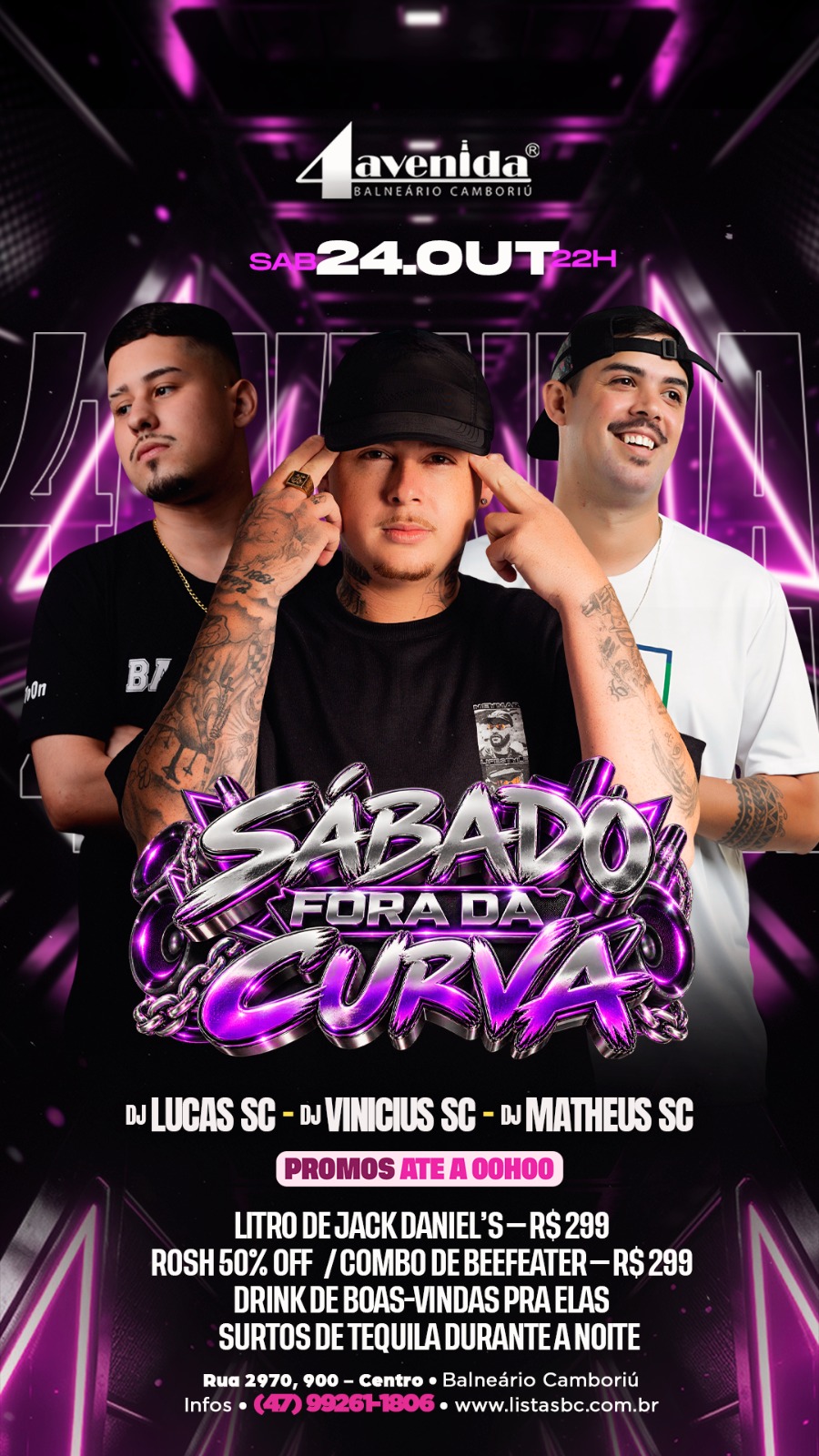 SABADO FORA DA CURVA